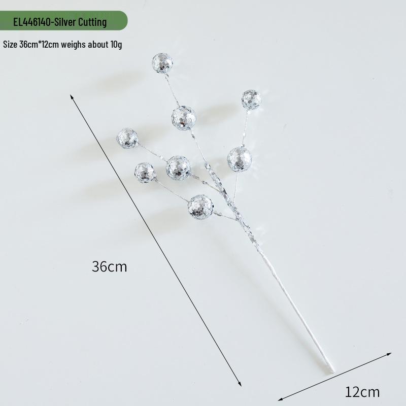 Christmas Tree and Home Décor Foam Picks Ornaments for Festive Atmosphere As shown