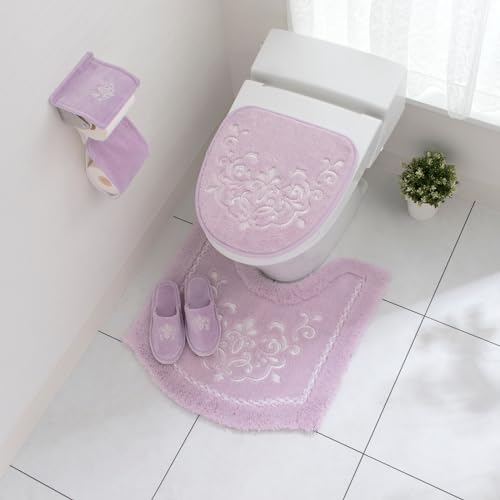 DaiDo Blink Toilet Mat (Purple, Regular)