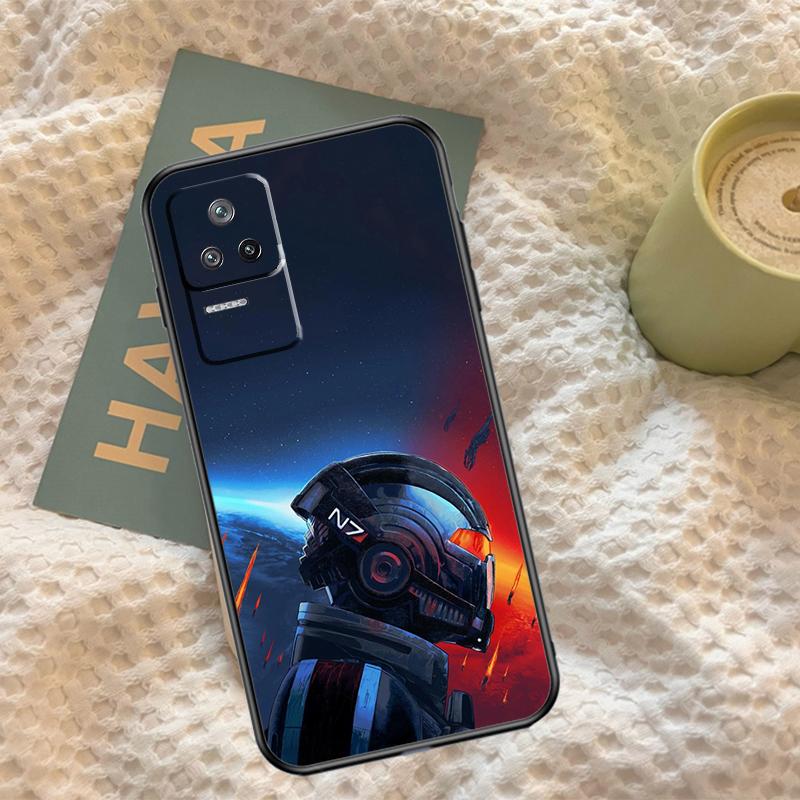 N7 Mass Effect Case For Xiaomi 13 14 15 Ultra 11T 12T 13T 14T Pro POCO X7 Pro X3 X5 F5 F6 M6 X6 Pro Cover