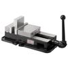 Heavy-Duty Precision Bench Vise with Flat Jaws, Quick-Release, Non-Tilting Clamp for CNC Machining and Milling Machines