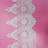 Water-Soluble Unilateral Wave Barcode, Milk Silk Hollow Embroidery Women'S Clothing Skirt Accessories Lace