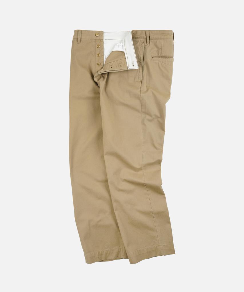 FRIZMWORKS Washed Officer Chino Pants _ Beige