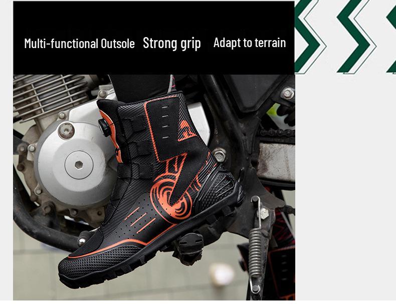 JC-S0016 All-Season Off-Road Motorcycle Riding Shoes - Short Racing & Touring Boots