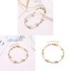 Bracelet Ankle Simple Women Overgild Color Anklet Foot Jewellery Chain Stone