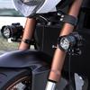 Universelle Montagehalterung Motorradstoßstange Modifizierter Scheinwerferständer Zusatzscheinwerfer Verlängerungsstange Rahmen Verstellbare Verlängerungshalterung