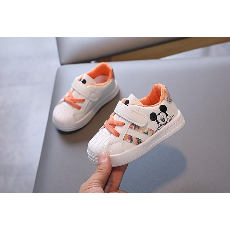 Spring and Autumn Baby Toddler Shoes Soft Baseplate Shoes Children's Sports Shoes Single Shoes White Shoes One Piece Is Sent On Behalf of Others