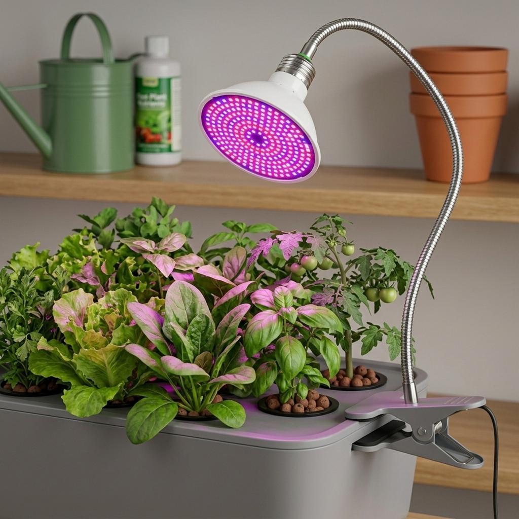 200 LED Plant Growth Lamp Flexible Bulb Grow Light
