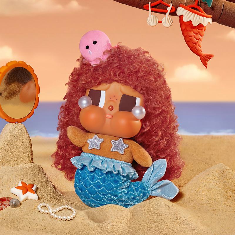 POP MART CRYBABY Vacation Mode On Series-Vinyl Plush Pendant Blind Box