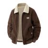 Men's 2025 Winter Corduroy Lamb Wool Lined Jacket