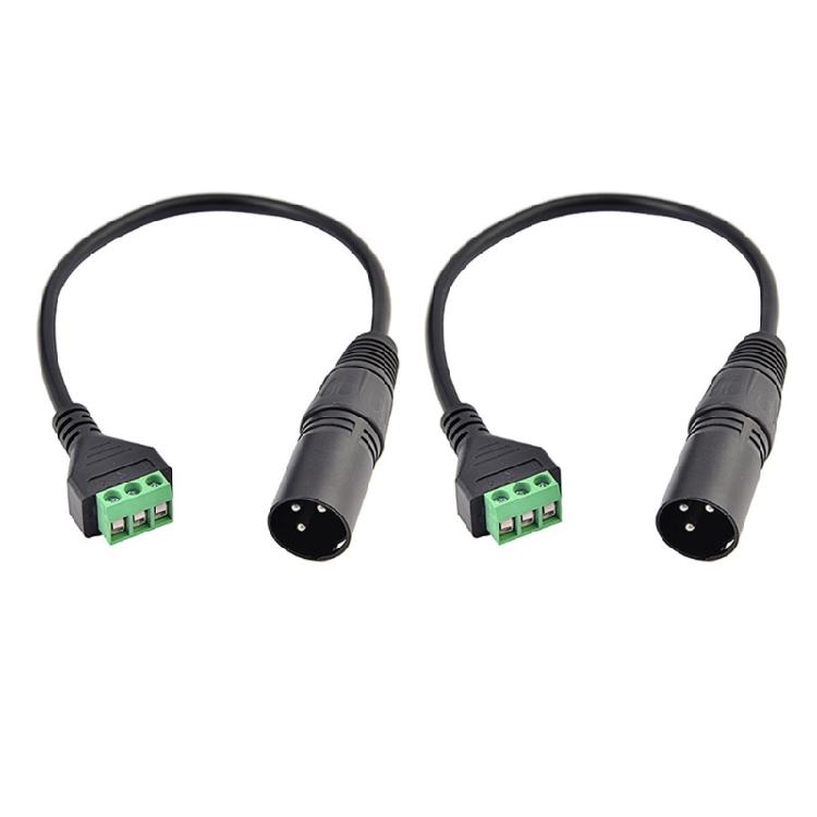 High Conductivity Copper XLR Adapter for Interference Free Signal Extension in Audios Systems