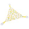 2pcs Reptile Hammock Soft Triangular Yellow Fruit Reptile Hanging Bed for Lizards Hamsters Bearded Dragons30x30x30cm