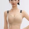 Nahtlose Dessous Damen Dünner Anti-Hänge-BH Bruststraffungs- und Sammel-BH Sport-Komfort-BH Push-Up-BH