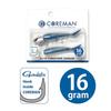 COREMAN VJ-16 Vibration Jig Head, Silver Head/Panic Green