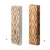 2 Pièces Vase Mural Unique Support à Fleurs en Bois pour les Passionnés de Décoration Intérieure Naturelle Vase pour Fleurs Séchées