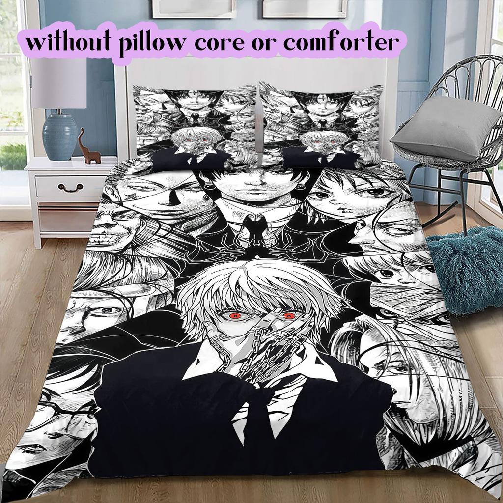 Hunter Exam Approved Hunter x Hunter Printed Duvet Cover and Bedding Set, Various Sizes