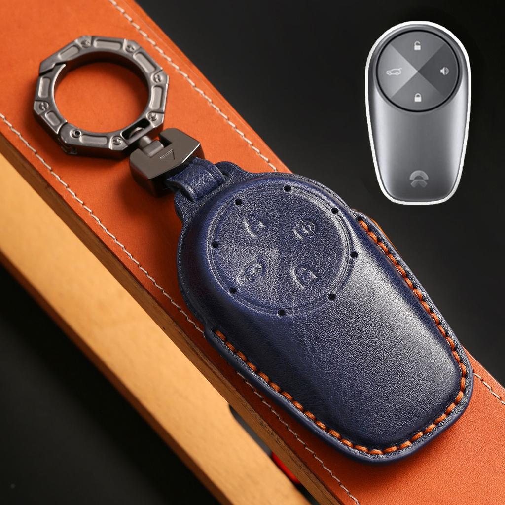 Suitable for NIO key cover ES6/ES8/ES7 leather high-end ET7/ET5/EC6 shell buckle for men and women