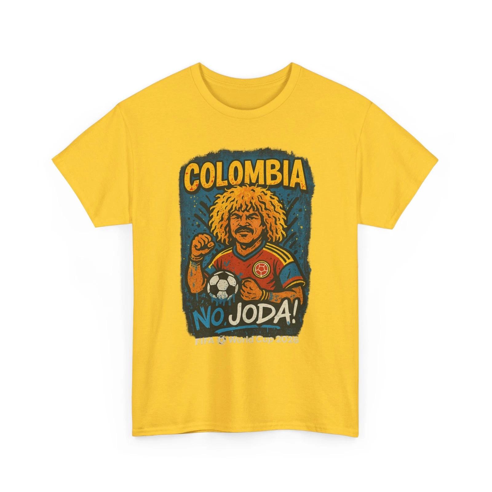 Colombia Pibe Valderrama No Joda Soccer Children s T-shirt 2026 | Football World Cup Tee 150