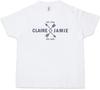 CLAIRE & JAMIE Kinder Jongens T-shirt Outlander Schots Schotland Fraser Randall Liefde