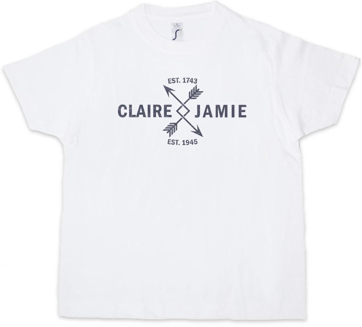CLAIRE & JAMIE Kids Boys kids boys T-Shirt Outlander Scots Scotland Fraser Randall Love 100