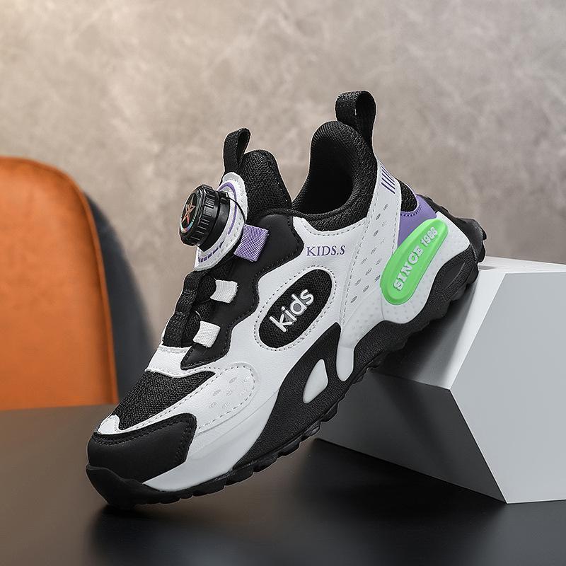 Children's sports shoes Boys' mesh breathable running shoes 2025 autumn girls' lightweight soft-soled non-slip casual shoes