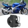 Universal Motorcycle 22mm 0.9in Handlebars Helmet Lock Set Padlock Accessories