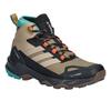 adidas Terrex Skychaser AX5 Mid GORE-TEX CLIMAWARM+ Karton Ağartılmış Kargo Üniseks Spor Ayakkabı Kahverengi Ağartılmış-Kargo Saf-Teal JH7805