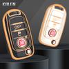 TPU Auto Klappschlüssel Fall Abdeckung Shell Für FIAT Tipo Toro Nuovo Freiheit 500X Doblo Argo Grazie Schutz Halter Fob zubehör