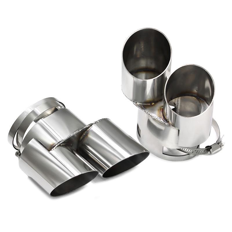 Original Add-on Muffler Tailpipe for BMW X5, X6, X7 G05, G06, G7 - Easy Non-destructive Installation