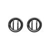 TESIN Car Front Fog Light Lamp Decoration Cover for Jeep Renegade 2019 2020 2021 2022 2023 2024 Lamp Hoods Exterior Accessories