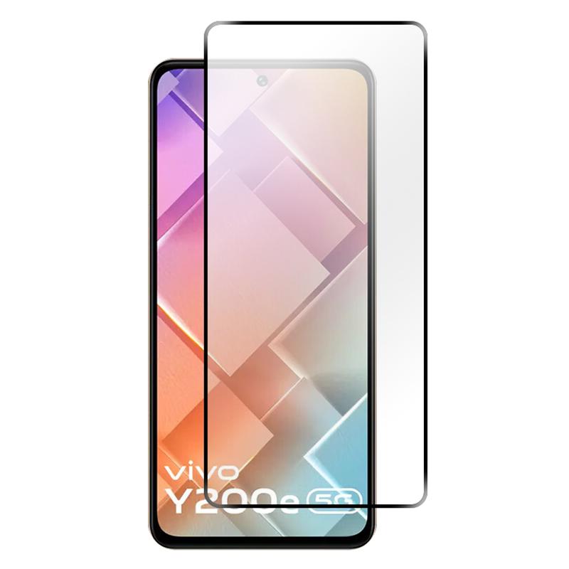 

RURIHAI For vivo Y200e 5G Full Glue Screen Protector Secondary Hardening Ultra Clear Film As Shown A