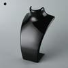 2 Pieces Minimalist Jewelry Display Stands with Nonslip Base Secure Display for Various Environments