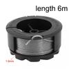 Spool String Trimmer Parts 1.6 Mm 6.1 Metres/20ft For Mowing Lawns