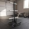 Barbell Plate Storage Rack Universal Weight Safeguarding for Home Gym