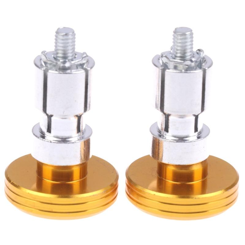 Practical Handlebar End Cap Aluminum Anti Slip 1 Pair Motorcycle Grips Ends Designs