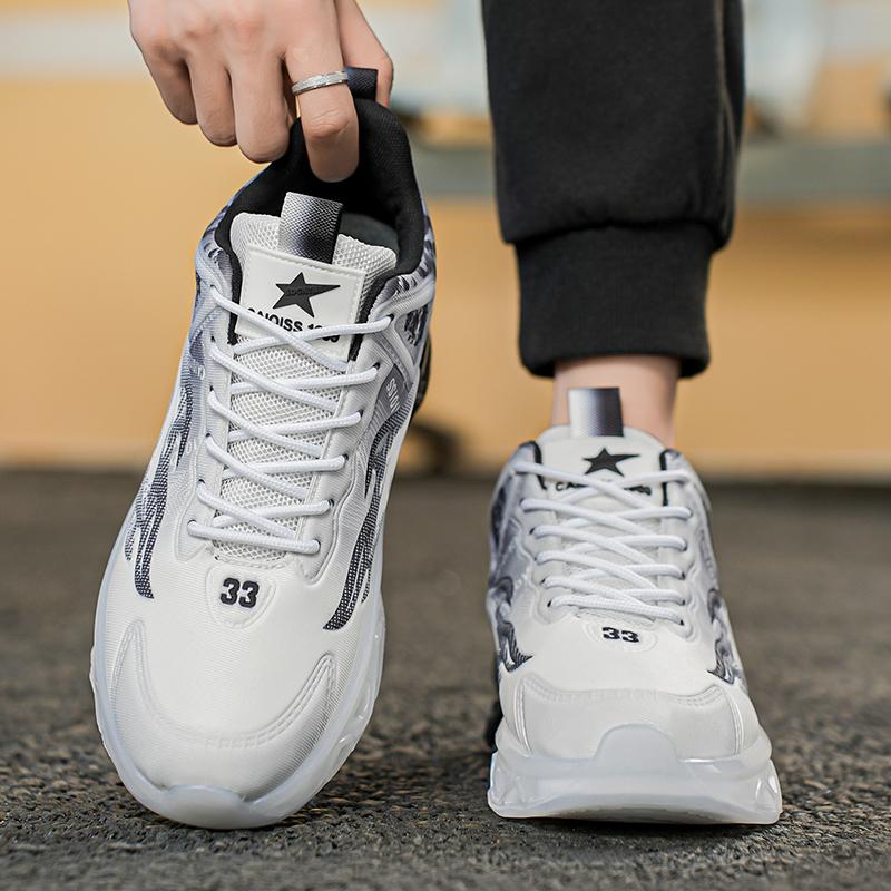 Herren Jogging Sportschuhe für Damen Sneaker Casual Streetstyle Laufschuhe Studenten Große Übergröße Skateboardschuhe 36-47