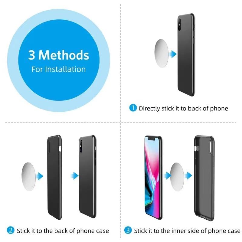 Magnetic Phone Holder Folding Strong Magnet Mount Mobile Phone Metal Stand Support for Volvo XC90 V90 V60 XC60 V40 S80 S60 S90