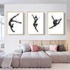Colorful Watercolor Gymnastic Girl Posters Prints Abstract Canvas Paitning Nordic Wall Art Pictures for Living Room Home Decor