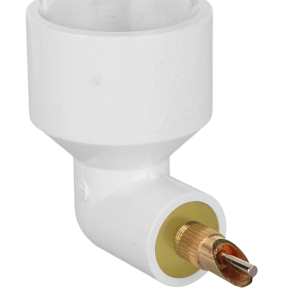 Automatic Drinking Device Safe Acrylic Bird Drinking Water Bottle Bird Water Feeder for Small Medium Large