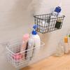 Bathroom Storage Metal Wire Conditioner Holder Deep Shelf with Hanging 3x10x8cm