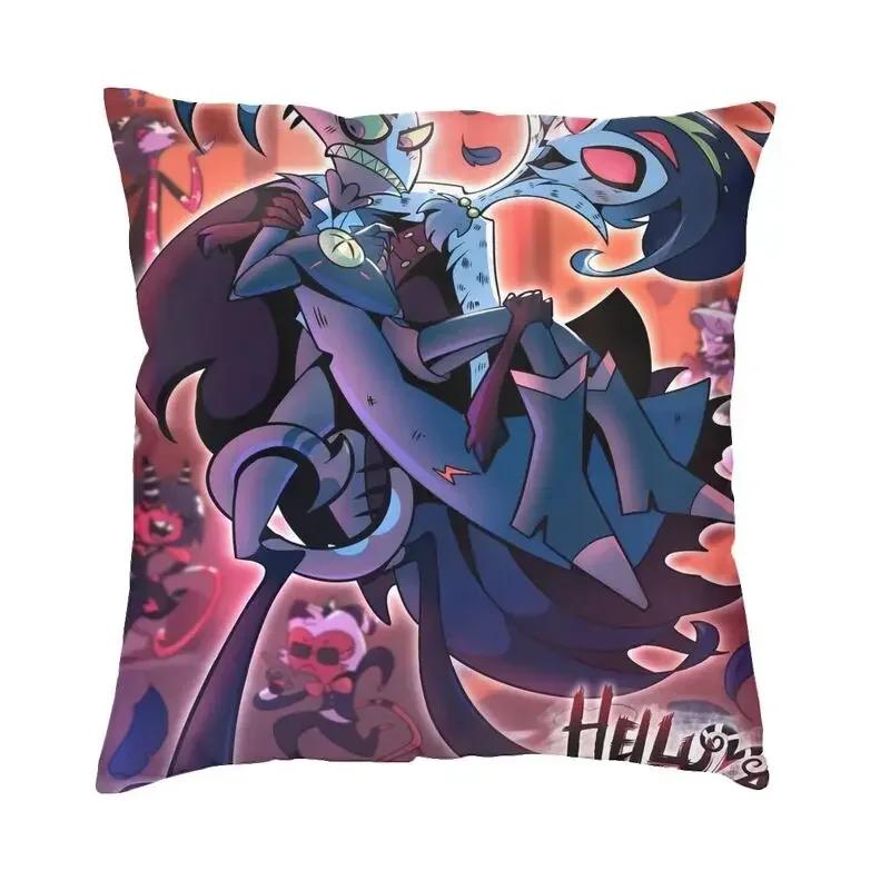 Fizzaroli Helluva Animiertes Horror-Musical Dekoration Kissenbezug Kissenbezug für Wohnzimmer