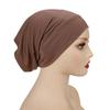 Cotton Modal Inner Hijab Undercap Muslim Turban Islam Underscarf Hijab Bonnet Soft Stretch HIjabs Tube Cap Turbante Mujer Hat