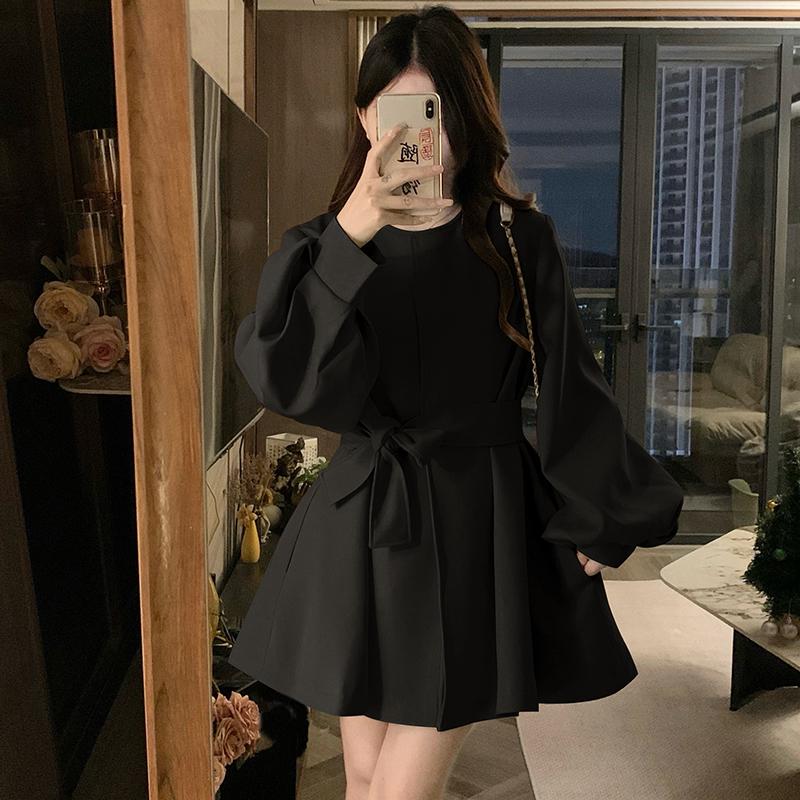 2025 Autumn Retro French Loose Trench Coat – Women's Versatile Mid-Length Slimming Design