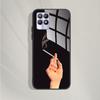 For Realme 8 4G 5G Case 8 Pro Tempered Glass Phone Case For Oppo Realme 8i RMX3151 Back Cover For Realme 8Pro Case Bumper Fundas