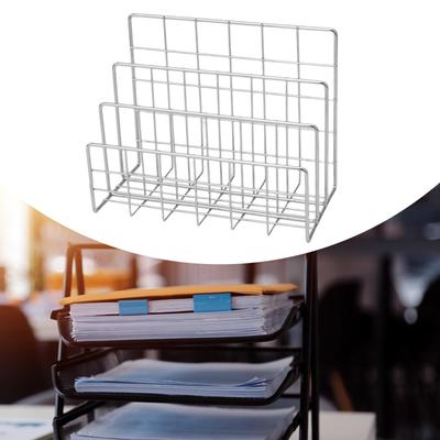 Compact Letter Organizer for Magazines And Newspapers On Desktop
