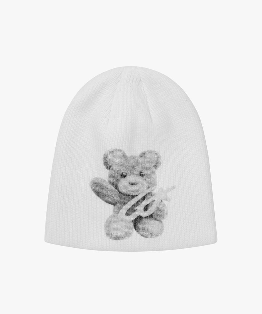 WEBHOUSE Teddy Symbol Beanie - White