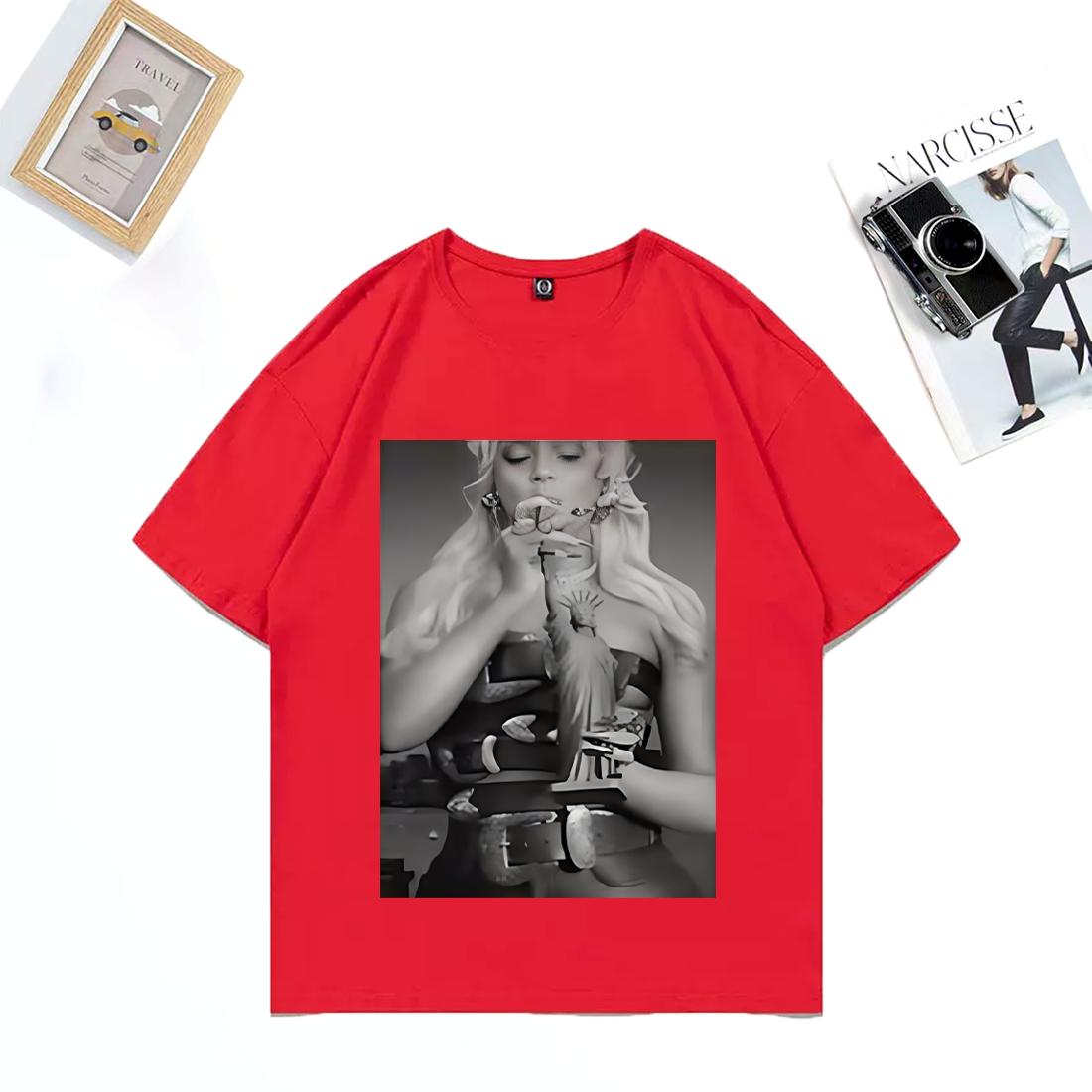 

Beyoncé COWBOY CARTER TOUR Loose Fashion Tshirt Unisex WOMEN Graphics vintage tshirts Oversized Cotton short sleeve Unisex Tees S