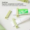 2-in-1 Toothpaste Holder Wall Facial Tubing Cream Squeezer Self Adhesive Detachable Household Extraction Dispenser Rack