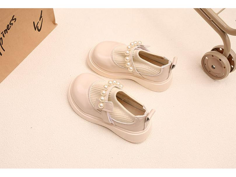 Girls' Soft Sole Leather Princess Shoes for 3-6 Year Olds (Spring/Summer/Autumn)