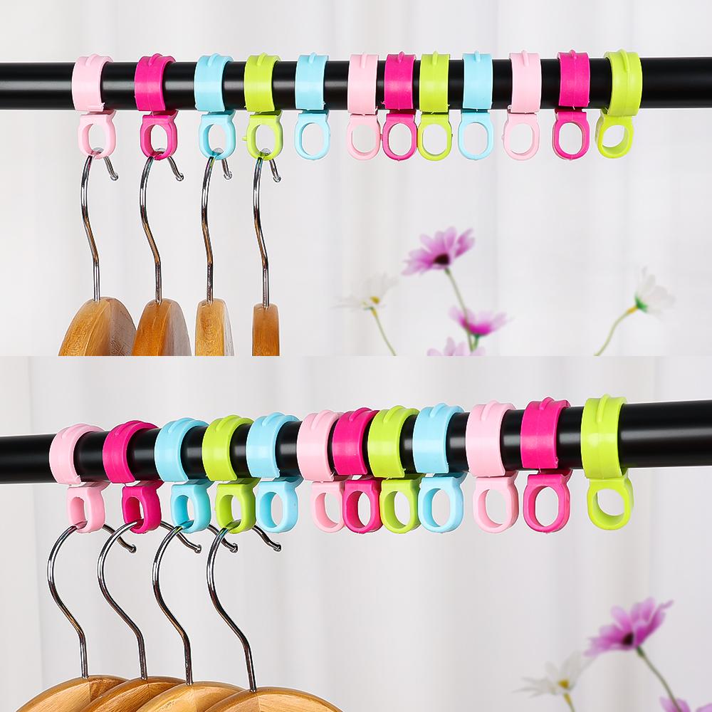 10PCS Home Laundry Drying Windproof Hook