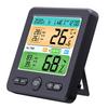 High Precision Temperature Humidity Meter Color Display Weather Thermometer Alarm Clock Desktop Decorations for House